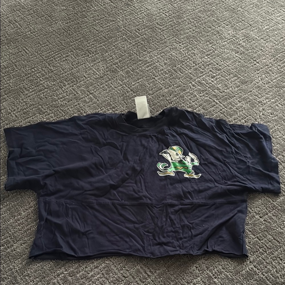 Kids Navy Blue Graphic T-Shirt